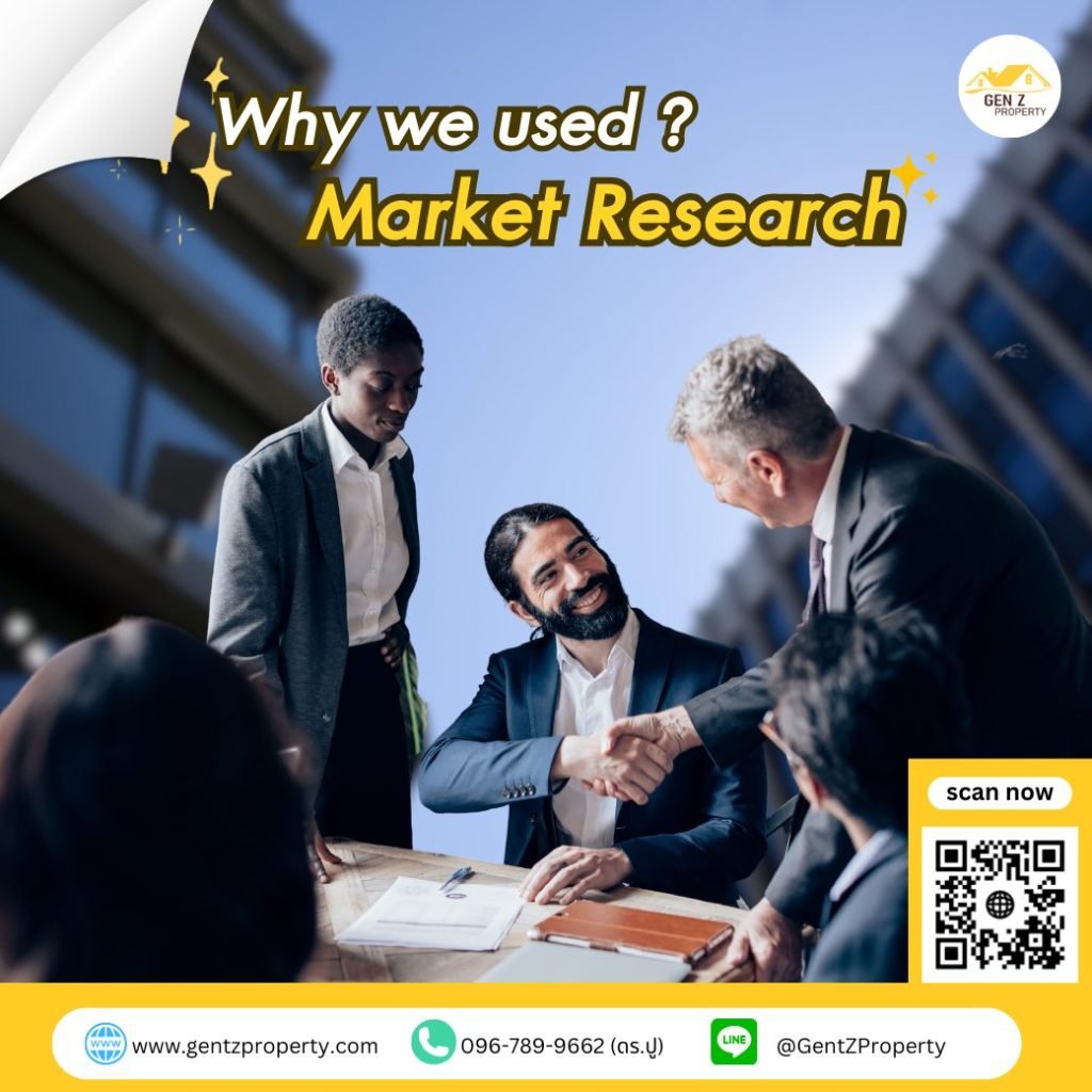 Why we used market research?